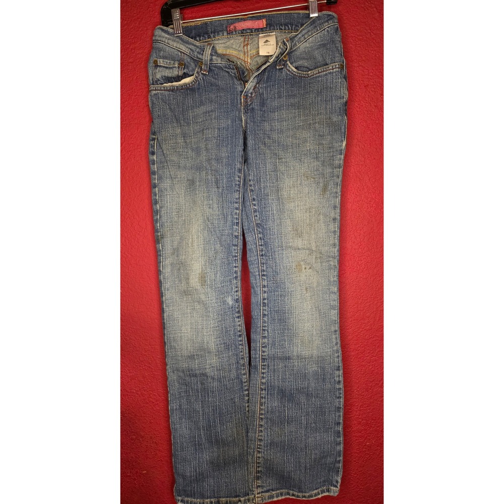 Levi's Blue Denim Jeans Womens Low Waist‎ curvy cut